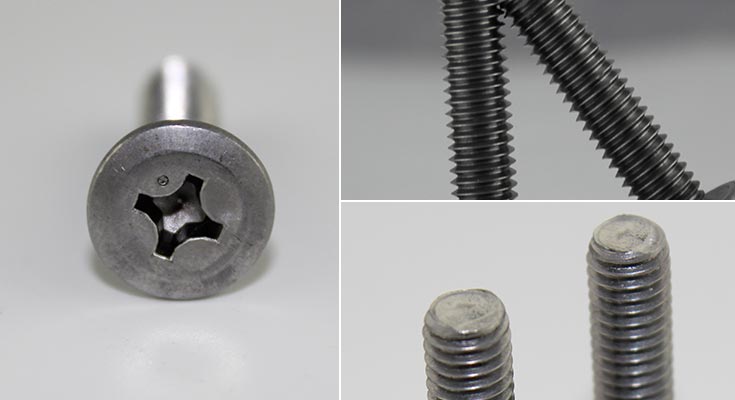 新本色盘头螺丝钉